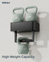 Toilet Paper Holder with Shelf - Flushable Wipes Dispenser & Storage Fits Any Bathroom, Keep Your Wet Wipes Hidden