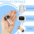 15 PCS 5 Dram Glass Vials, 20ml Borosilicate Glass Empty Vials with Caps, Leak-Proof