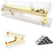 Gold Acrylic Desktop Stapler, 25 Sheet Capacity, includes 1000 Staples and Staple Remover