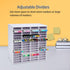 SANFURNEY Marker Pen Organizer Holder for 240 Markers - Craft Art Supply Storage Rack for Home Classroom Office