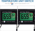 2 in 1 Temperature pH Monitor Meter Tester, 0~14.0 pH Automatic Buffer Recognition for Hydroponics and Water Testing