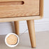 KGUDYS Plate,straight-6cm/2.4in Solid Wood Round Furniture Legs, Replacement Sofa feet, Wooden Cabinet Legs, Table