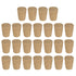 MECCANIXITY Tapered Cork, 11.1x8.3x15.9mm, Natural Wooden Leakproof Cork Stoppers, Pack of 25