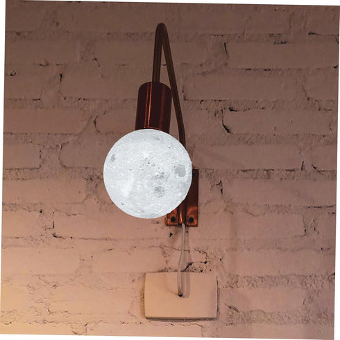 3d Plastic Lamp Cover Printed Moon Lamp Shade for Wall Floor and Table Lighting