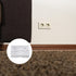 5pcs Surface Mount Outlet Box, 1 Gang Outlet Junction Box, ABS Electrical Enclosure Box