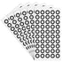 Ryetvok 300pcs 3D 3D 3D 3D Precision(10mm&6mm) Scanning Marker for Scanners, High Reflective Positioning Dots