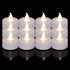 LED Tea Lights Candles- 100PACK Flameless Candles Realistic and Bright Flickering Long
