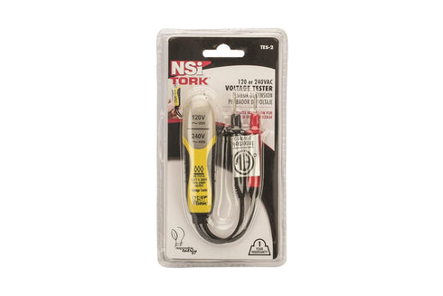 NSi Industries TES-2 Neon Voltage Tester, 120 or 240 VAC