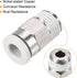 PATIKIL G1/8 Push to Fit 5mm OD Hose Connect Fittings, Straight Coupling Adapter for Gas