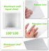 8pcs Drywall Patch Kit, 4" x 4" Self Adhesive Aluminum Wall Repair Patches for Drywall Repair