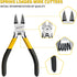 BOOSDEN 5 inch Flush Wire Cutters, Dikes for Crafting Electrical Jewelry Making, Precision Small Wire Snips