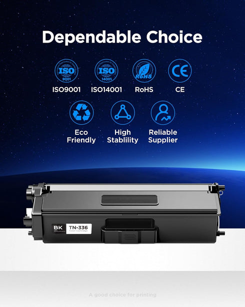 TN336 TN331 TN315 TN310 Compatible Toner Cartridge Replacement for Brother TN 336 331 315 310 TN-336 TN-331 TN-315