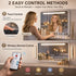 JKHTBDM Dimmable Lights,2500mAh LED,5W 120 Closet, Mirror Rechargeable Under Cabinet Makeup Light with LEDs, Stick On