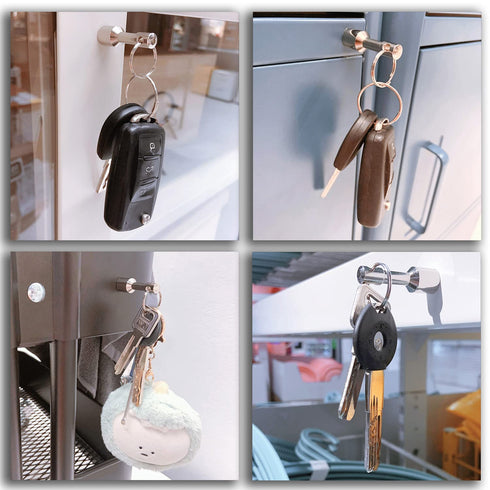 Keychain Magnet for Testing Brass, Pocket Magnets with Strong Neodymium, Gold, Silver, Jewelry, Metals Test Magnet