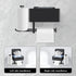 (12.5INCH) Stainless Steel Toilet Paper Holder with Wet Wipes Box for Bathroom - Self-Adhesive for Toilet, Adhesive
