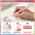 Spakon 7 Pcs Christmas Book Lover Gifts, Bible Verse Pens, Reading List Bookmark