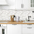 STICKGOO Thicker Design Peel and Stick Tile Backsplash, 12 12 Stick on Backsplash for Kitchen, Self Adhesive Tile for Kitchen Backsplash and Bathroom(1 Sheet) by STICKGOO