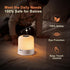 Generic 3 1 Portable Night Light, USB Rechargeable Small Desk Lamp, Brightness & Remote, Touch Bedside Cordless Table