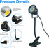 7W 6000K 9.8ft Taysing LED Spot Lights Plug in Outdoor Indoor Light Power Cord Waterproof Landscape Lights Spotlight