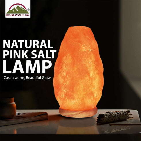 Dimmer Bulb 6-8 LBS, 1001 WBM LLC Himalayan Glow Natural Pink Salt Lamp, Crystal Salt Lamp Night Light with (ETL