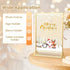 8X10 -3 Pack Gold Frames Double-Sided Gold Picture Frames Tabletop Acrylic Sign Holder for Wedding Table Number Holder