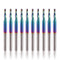 10 Pcs O Flute Spiral Router Bit 1/8 inch Shank, Up Cut