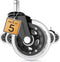 Set of 5 Replacement Chair Caster Wheels, Clear - NOT Compatible with IKEA Chairs