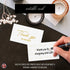 Package Inserts - Thank You For Your Order Business Note Cards, 100 Per Pack, 2 x 3.5” Thick Card Stock (Gold)