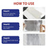 Waterproof Butyl Tape 4" W X 16'L, for leaks, RV Repair, Boat and Pipe Sealing, Patching and Gutter Repair