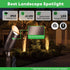 3CCT 3000K/4000K/5000K 12V IP65 Low Voltage Spotlight, Adjustable, Outdoor LED Landscape Lighting, Waterproof ORB