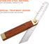 9 Inch Sliding T-Bevel Gauge, DOITOOL Woodworking T Bevel Angle Finder with Hardwood Handle and Metric Marks