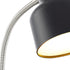 Generic 17" LED Catch-All Base & AC Outlet Adjustable Flexible Desk Lamp (Black)