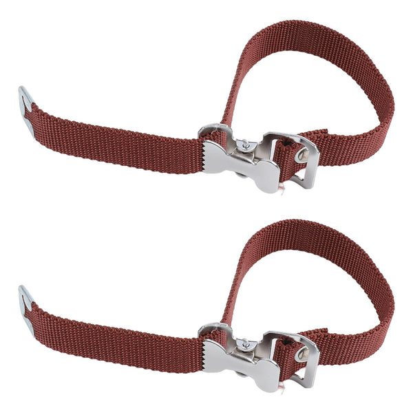 2Pcs Leg Band Strap, Adjustable Nylon Drywall Stilt Ankle Straps with Aluminum Alloy Buckle for Home Improvement