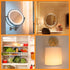 E12 Bulb 3W 25W C7 Bulbs 120V 3000K 5 Pack LED Equivalent to Replacement Frosted Type B Candelabra Base Warm White