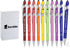 Snarky Office Pens - Funny Insulting Ballpoint Pens with Macaron Touch Stylus, Black Ink (20 Pcs)