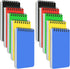 Top Bound Memo Books, 3" x 5", Pocket Notebook, Spiral Memo Pads, 75 Sheets Per Notebook, 10 Pack (A7)