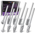 Carving Bits Carbide Burr Set, 10Pcs Grinding Bits for Rotary Tool, 1/8" Shank Rasp Bits for Wood Metal Processing