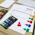 Please Sign Here Message Flags: Assorted Color, 400 Pages Total, 0.98 x 1.77 Inch Wide, 50 Flags/Dispenser