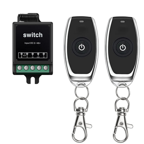 12V Remote Control Switch Mini Wireless Remote Switch Dry Contact Remote Control