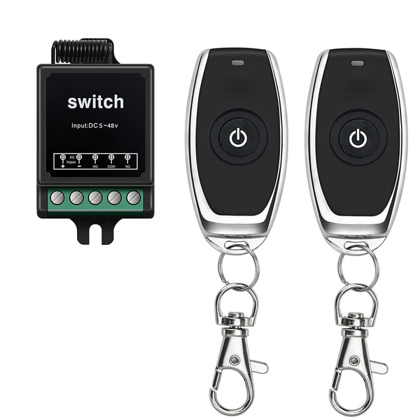 12V Remote Control Switch Mini Wireless Remote Switch Dry Contact Remote Control