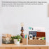 Sintuff 2 Pcs Woven Mail Organizer and Pencil Holder Set, Countertop Storage Desktop Pencil Cups for Home Office