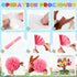 Classroom Tree Bulletin Board Set – 3D Tree Decoration with Paper Pom Poms for Preschool Kindergarten Back to School