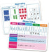Dry Erase Place Value Whiteboard, 9" x 12" Double Sided for Teaching Place Values, Math Manipulatives