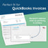 Summit 500 #10 #10 4 1/8 9 1/2, 500 Pack Blue Left Window Envelopes Self Seal -QuickBooks Invoices, Checks and Letter