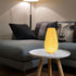 10 Inch Cozy Battery Operated Lamp, Cute Paper Lamp, Accent Table Lamp, Small Tabletop Night Light for Bedroom Living