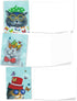 The Best Card Company 20 Assorted Blank Notes Bulk Box Set - 4 x 5.12 Inch with Envelopes (10 Designs, 2 Each)