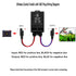 DC12V 30A 328 100) Waterproof Wireless Relay Switch Wireless Remote Control Relay Switch with SAE Interface Feet |