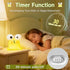 Dimmable/Timer FAMIDUO Frog Night Light for Kids, Cute Funny LED Squishy Animal Silicone Lamp, Nursery Night Light