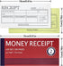 WEIZHEN 6-pack (300 sets) 2-part This of Money & Rent Receipt Books features carbonless receipts, waterproof covers