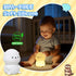 7 Dimmable Attivolife Otter Night Light for Kids, Cute Sea Otter Silicone Lamp, Protable Nursery Table Lamp with Color